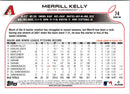 2022 Topps Merrill Kelly
