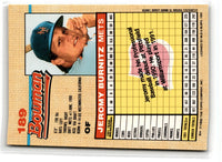 1992 Bowman Jeromy Burnitz #189