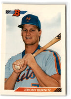 1992 Bowman Jeromy Burnitz #189