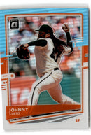 2020 Donruss Optic Carolina Blue and White Johnny Cueto