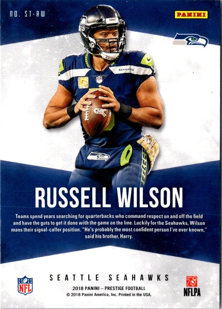 2018 Panini Prestige Stars of the NFL Russell Wilson