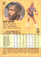 1991 Fleer Mark Aguirre #57