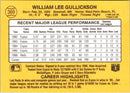 1987 Donruss Bill Gullickson
