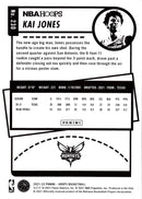 2021 Hoops Red Backs Kai Jones