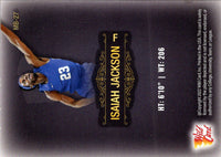 2022 Wild Card Matte Isaiah Jackson #MB-27