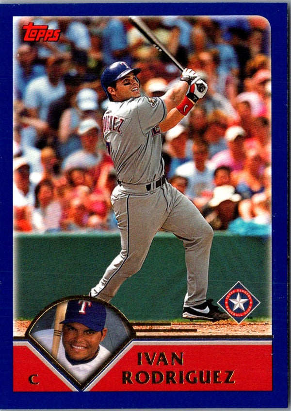 2003 Topps Ivan Rodriguez #80