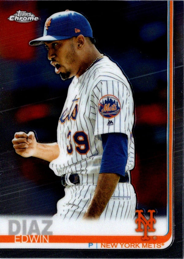 2019 Topps Chrome Update Edition Edwin Diaz #16