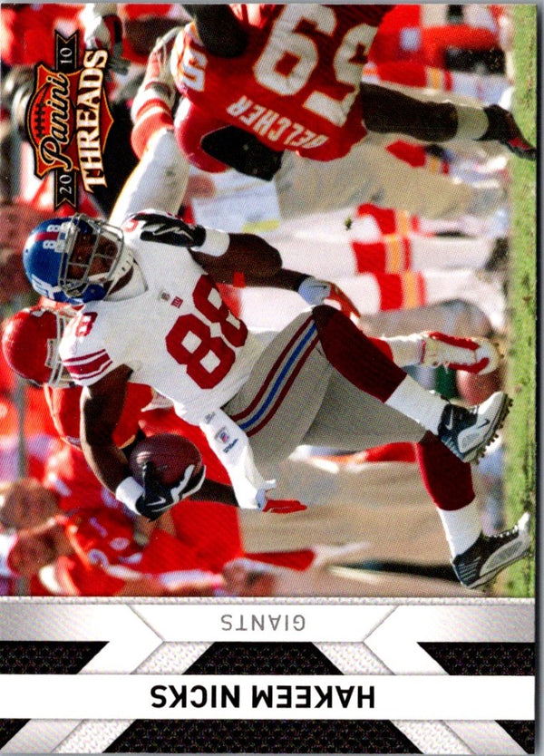 2010 Panini Rookies & Stars Hakeem Nicks #97