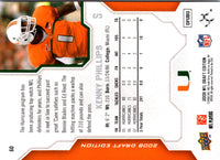 2008 Upper Deck Draft Edition Kenny Phillips #60 Rookie