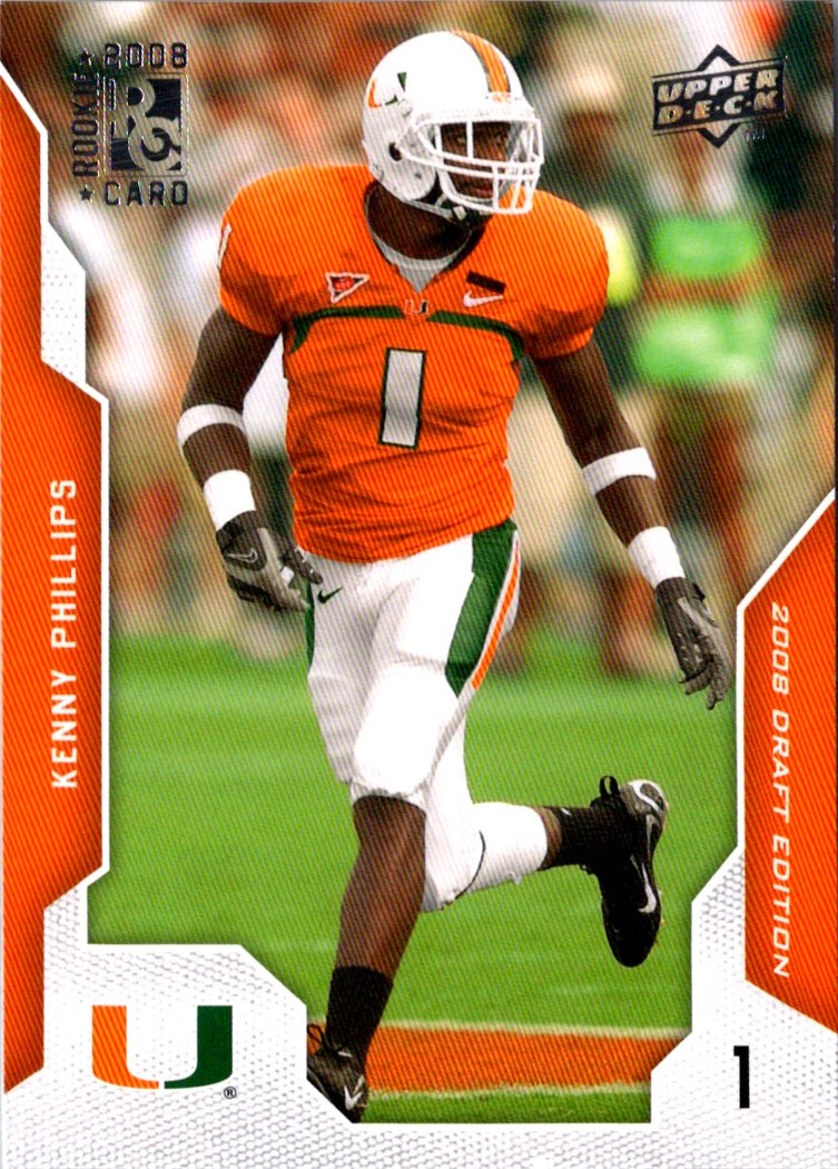 2008 Upper Deck Draft Edition Kenny Phillips