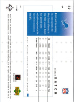 2001 Upper Deck Ovation Charlie Batch #32