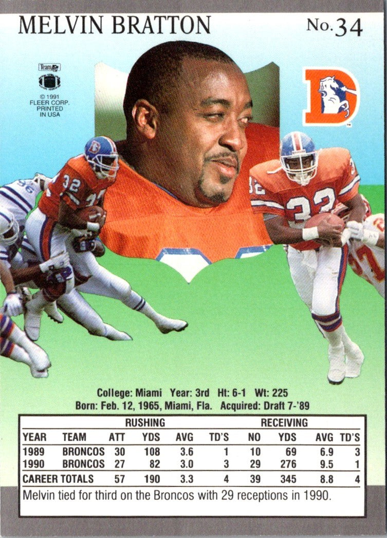 1991 Ultra Melvin Bratton