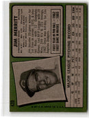 1971 Topps Jim Merritt