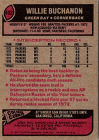 1977 Topps Willie Buchanon #402 NR-MT