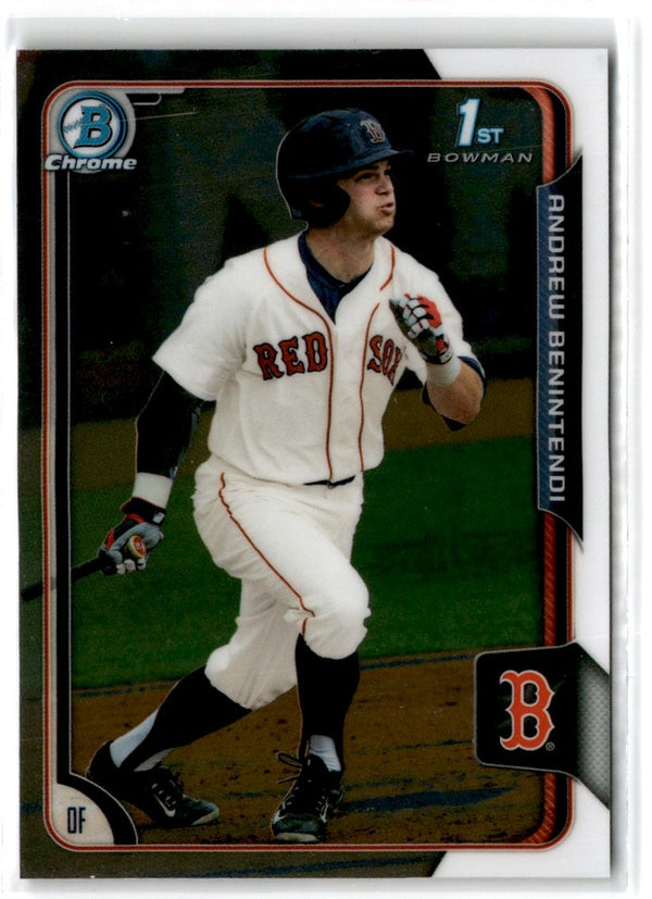 2015 Bowman Draft Picks & Prospects Chrome Andrew Benintendi #182