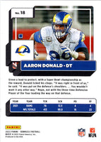 2022 Donruss Blue Press Proof Aaron Donald #18