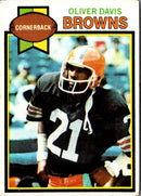 1979 Topps Oliver Davis