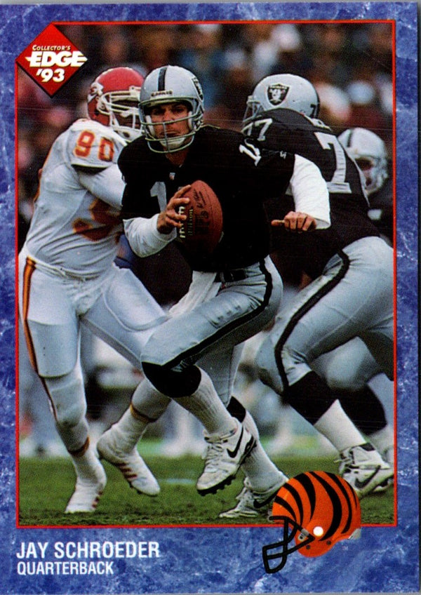 1993 Collector's Edge Jay Schroeder #194