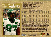 1996 Topps Marvin Washington #275