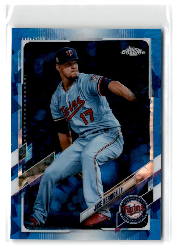 2021 Topps Chrome Sapphire Edition Jose Berrios #395