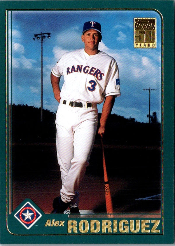 2001 Topps Alex Rodriguez #612