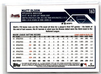 2023 Topps Chrome Pink Refractor Matt Olson #163