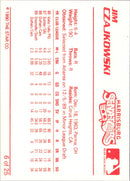 1990 Star Harrisburg Senators Jim Czajkowski