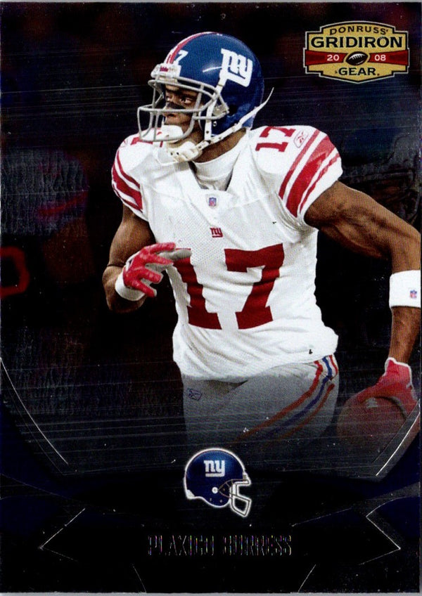 2008 Donruss Gridiron Gear Plaxico Burress #65