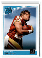2018 Donruss Derrius Guice #307 Rookie