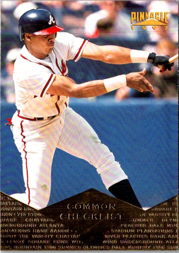 1997 Pinnacle Andruw Jones #198