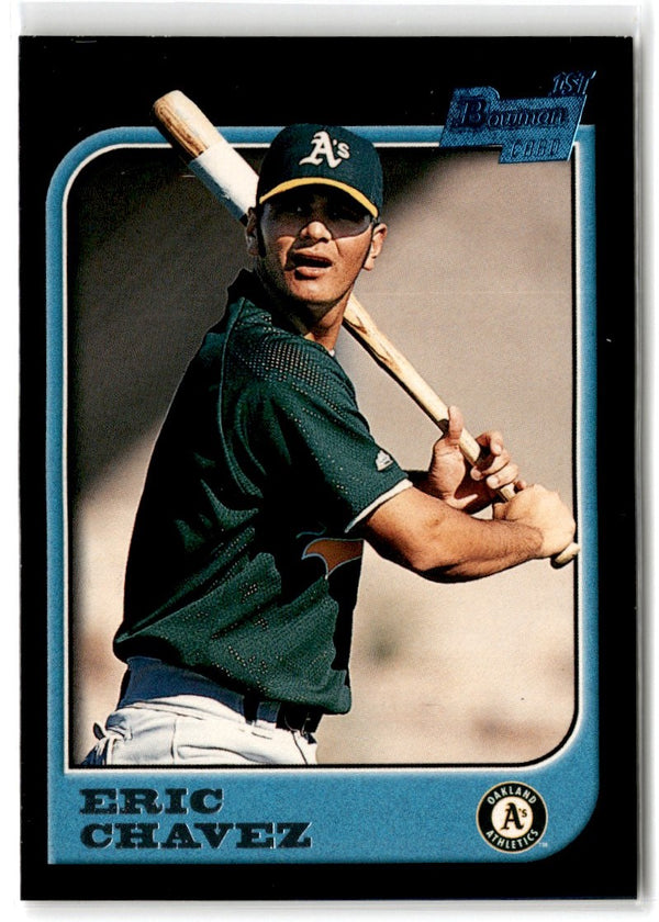 1997 Bowman Eric Chavez #210 Rookie