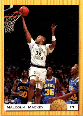 1993 Classic Draft Picks Gold Malcolm Mackey #49