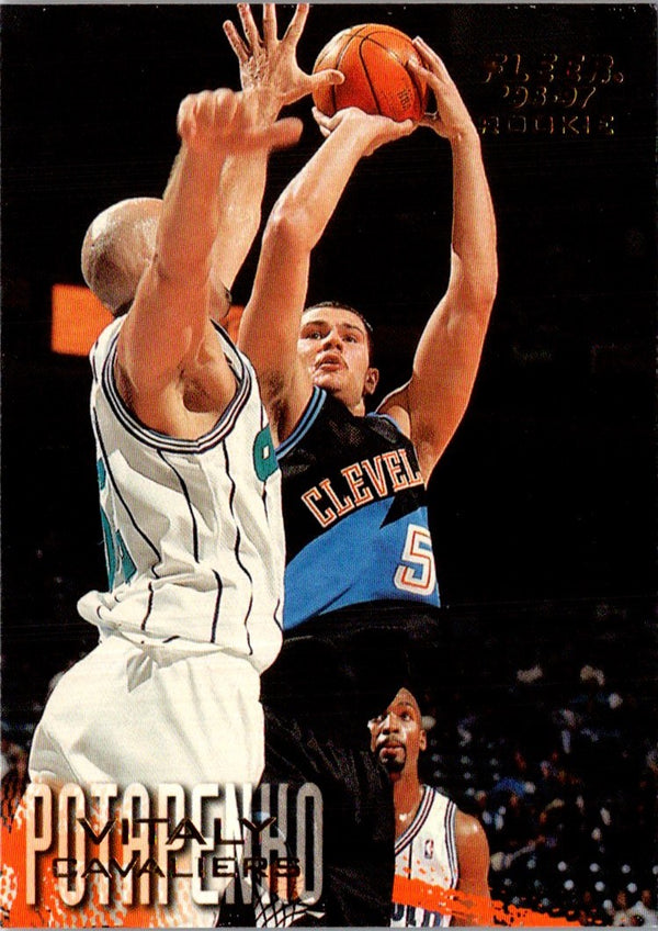 1996 Fleer Vitaly Potapenko #169 Rookie