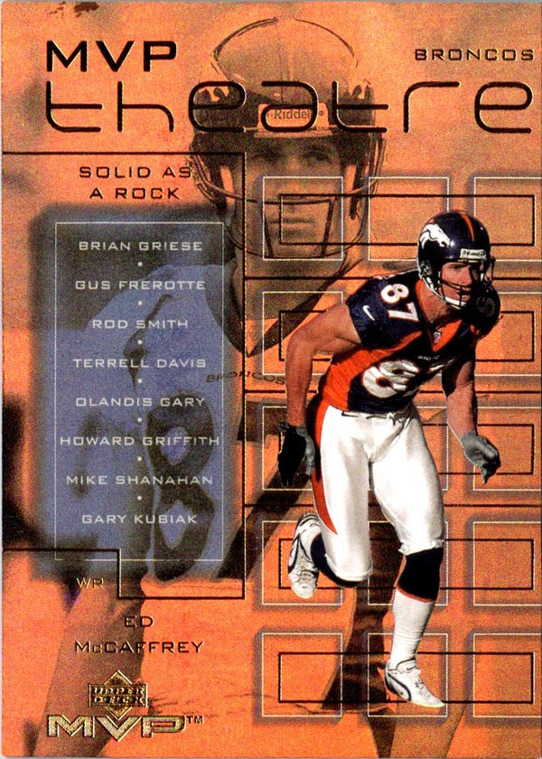 2000 Upper Deck MVP Theatre Ed McCaffrey #M2