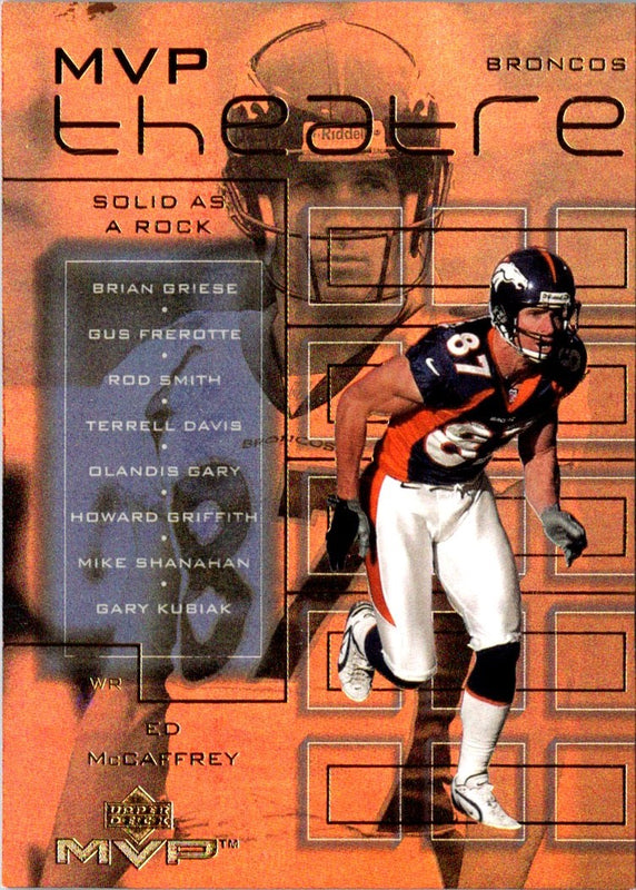 2000 Upper Deck MVP Theatre Ed McCaffrey #M2