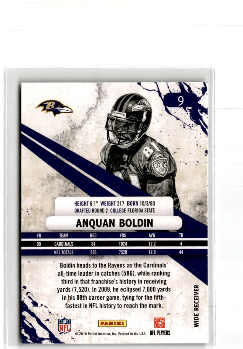 2010 Panini Rookies & Stars Longevity Anquan Boldin