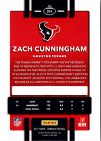 2017 Donruss Press Proof Red Zach Cunningham #353