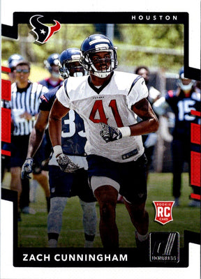 2017 Donruss Press Proof Red Zach Cunningham #353