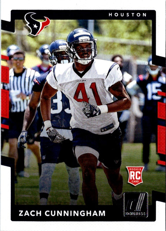 2017 Donruss Press Proof Red Zach Cunningham #353