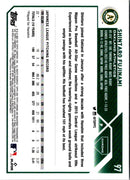 2023 Topps Chrome Shintaro Fujinami