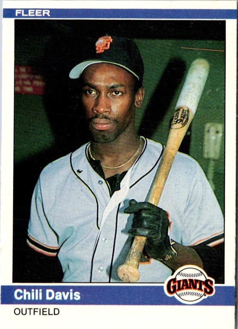 1984 Fleer Chili Davis