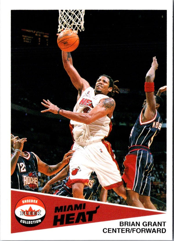 2001 Fleer Shoebox Brian Grant #70