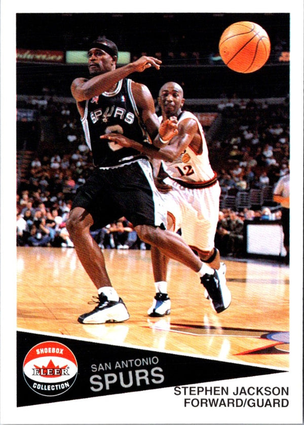 2001 Fleer Shoebox Stephen Jackson #131