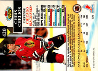 1993 Stadium Club Chris Chelios #420