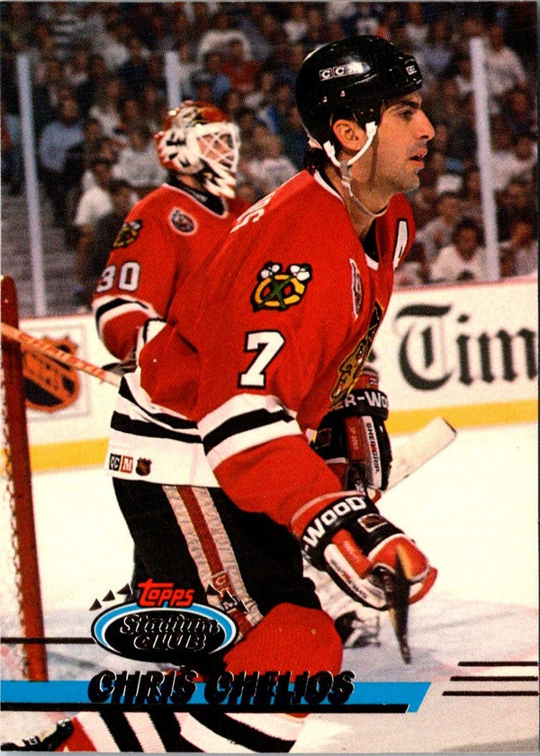 1993 Stadium Club Chris Chelios #420
