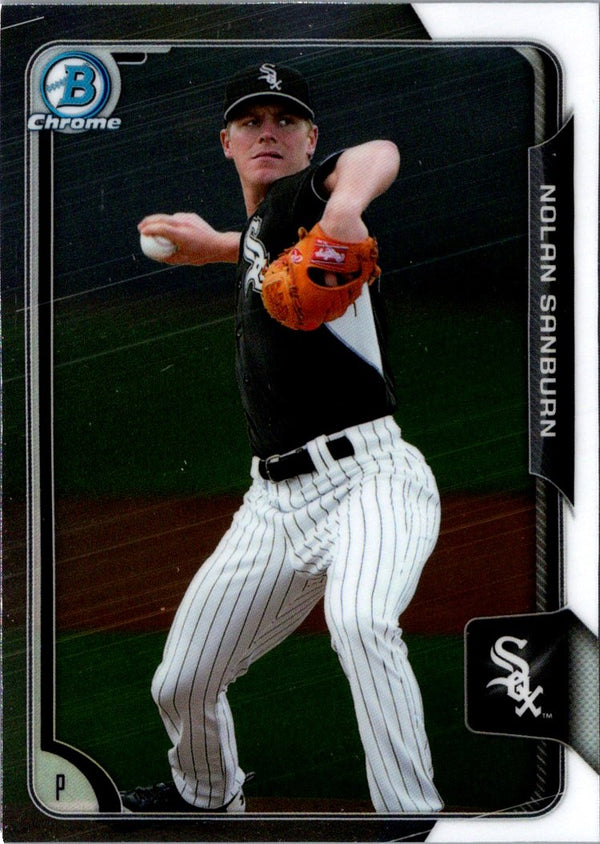 2015 Bowman Chrome Prospects Nolan Sanburn #BCP177