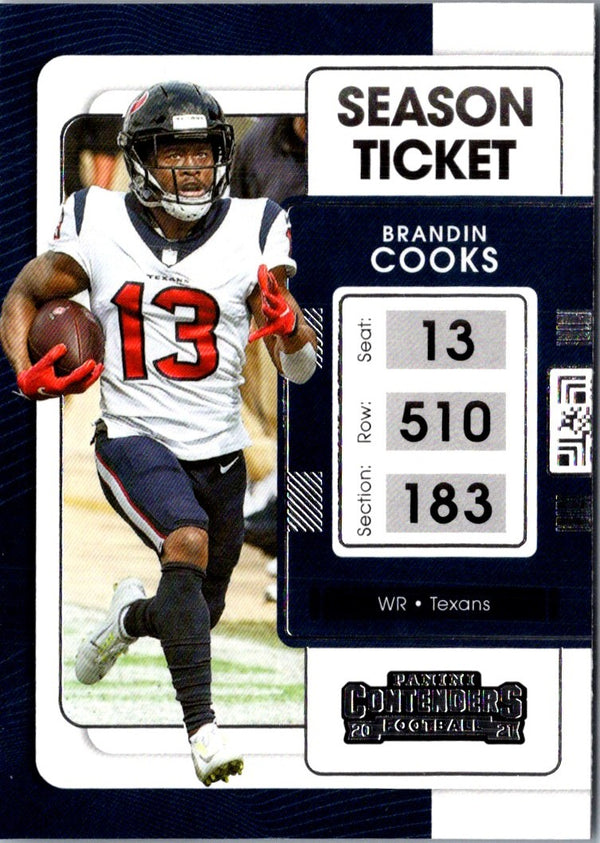 2021 Panini Contenders Brandin Cooks #38