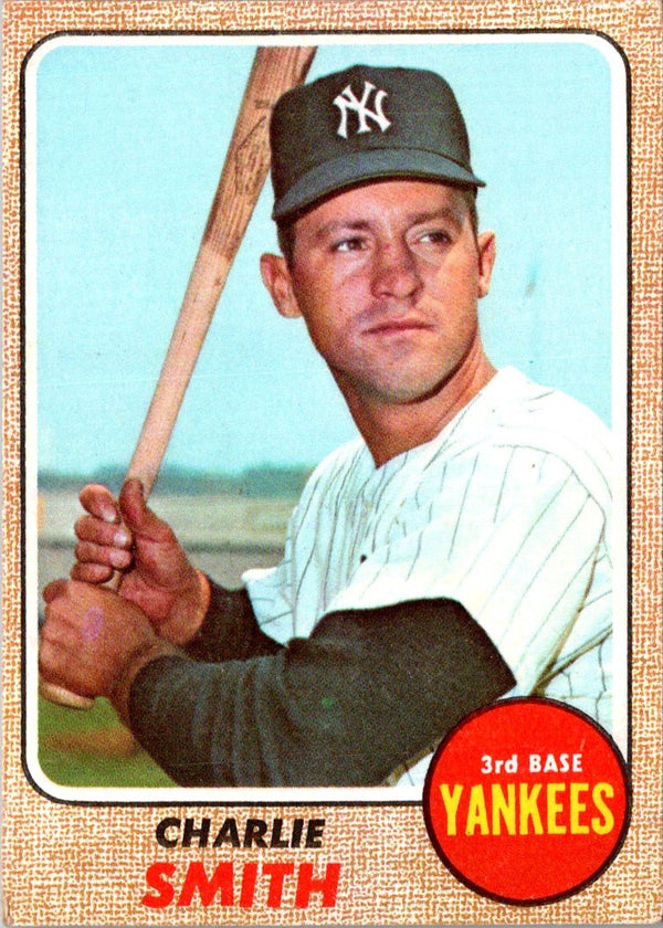 1968 Topps Charlie Smith #596 VG-EX