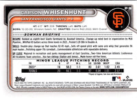 2024 Bowman Prospects Carson Whisenhunt #BP-96
