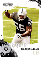 2010 Score Rolando McClain #384 Rookie